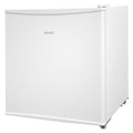 Abode Table Top Mini Fridge White Freestanding 43 Litre Capacity with Reversible Door & Ice Box, Adjustable Feet & 1 Wire Shelf ATTF0E1W (White)