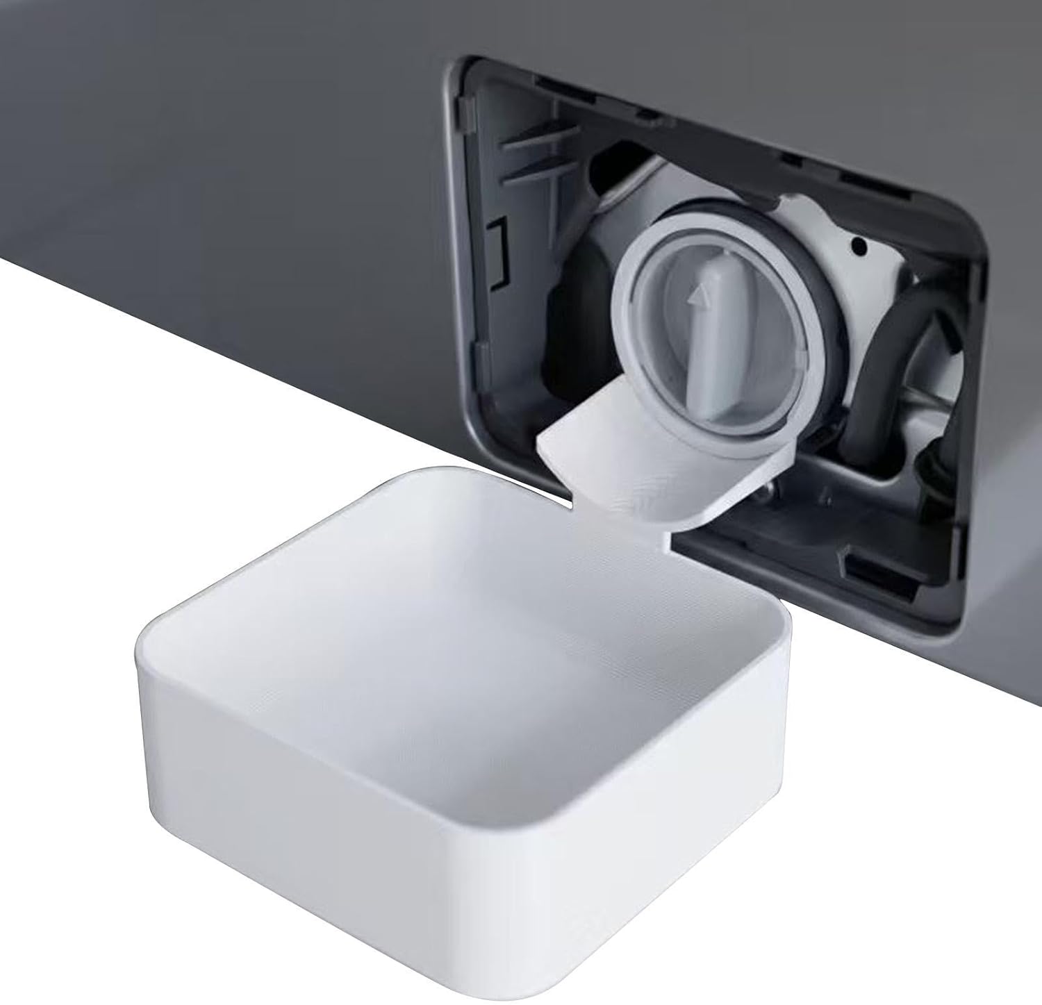 Washer Drip Pan | Leak-Proof Tight Fit Easy Install | Washing Machine Drain Funnel | for Basement Apartment Mobile Home Garage Homeowners Landlords Residents