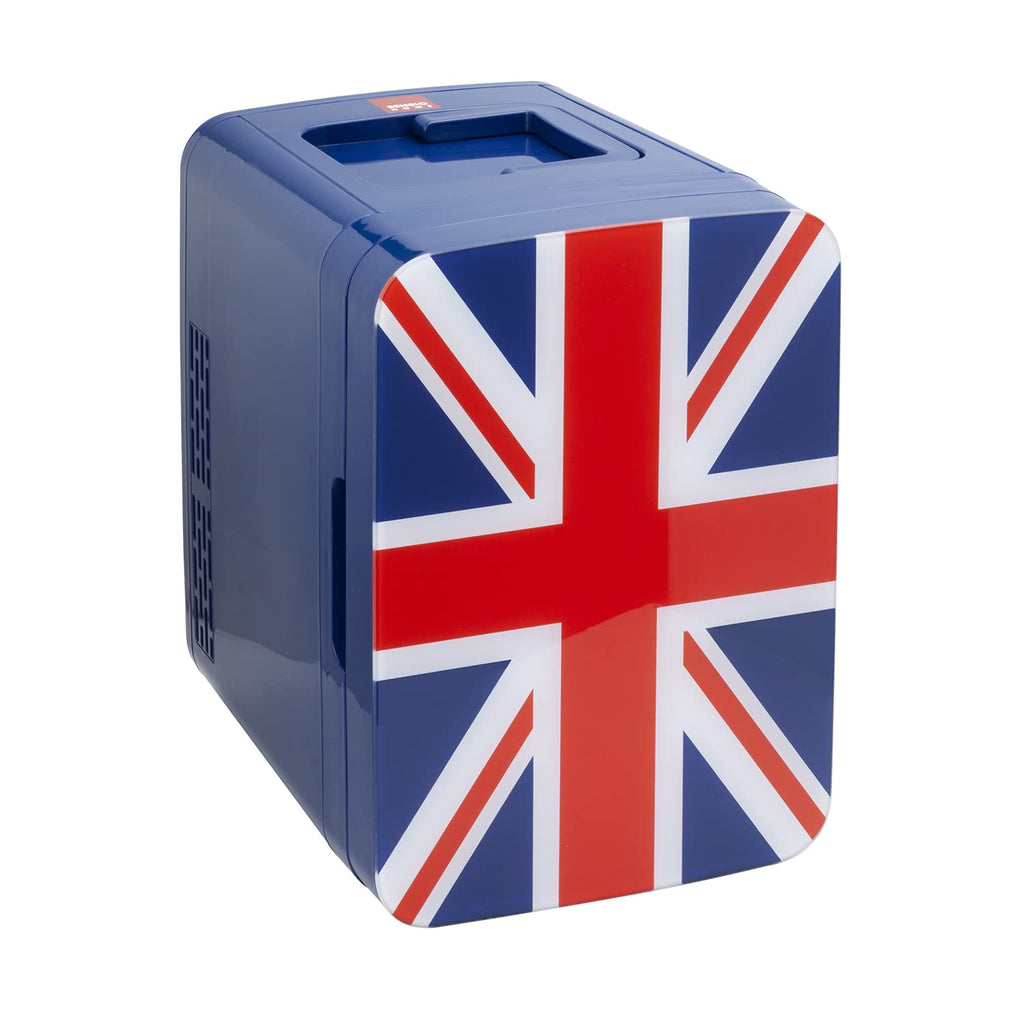 SENSIOHOME 10L Mini Fridge Cooler & Warmer for Drinks, Food, Skincare, Beauty, Makeup, Medicine, Insulin, Milk, AC+DC, 12v, UK & EU Plug, Portable, For Home, Bedroom, Travel, Camping, Car, Gaming, Uni