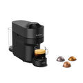 Nespresso Vertuo Pop Coffee Machine by De'Longhi, Over 40 Varieties of Pods, 6 Coffee Cup Sizes, Espresso, Cappuccino, Starter Capsule Set Included, ENV90.P, Pink