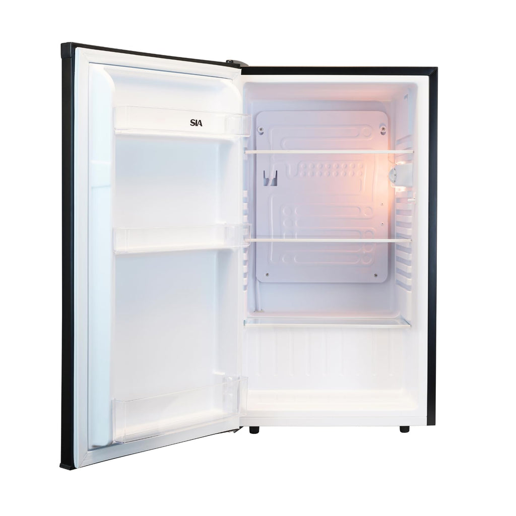 SIA LFS01WH 48cm White Freestanding 91L Under Counter Larder Fridge
