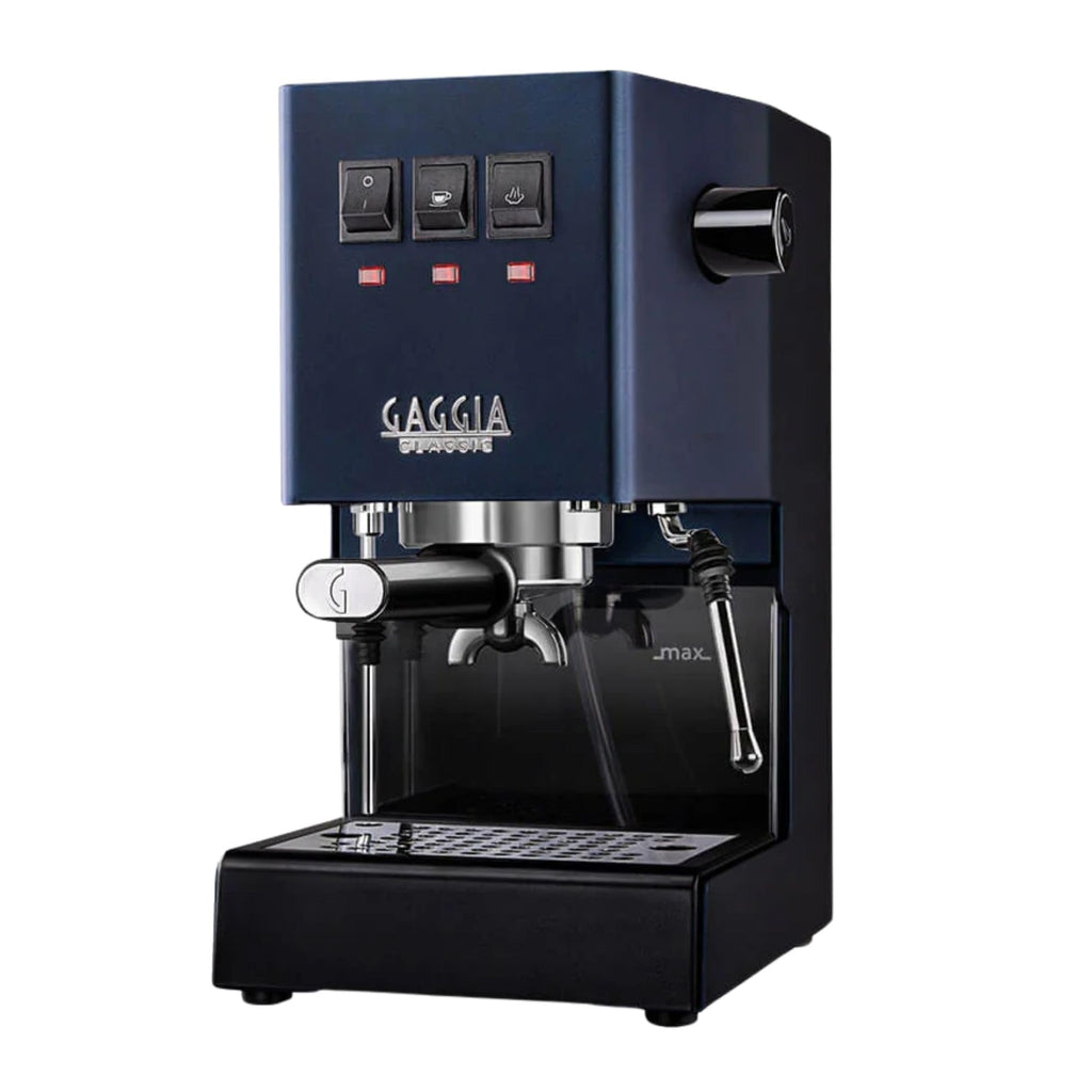 Gaggia Classic E24 Evo Pro Manual Espresso Coffee Machine Maker with Brass Boiler & Solenoid Valve - Cherry Red