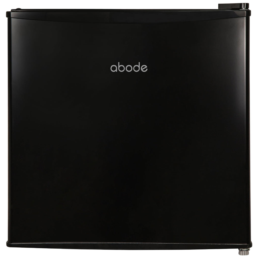 Abode Table Top Mini Fridge White Freestanding 43 Litre Capacity with Reversible Door & Ice Box, Adjustable Feet & 1 Wire Shelf ATTF0E1W (White)