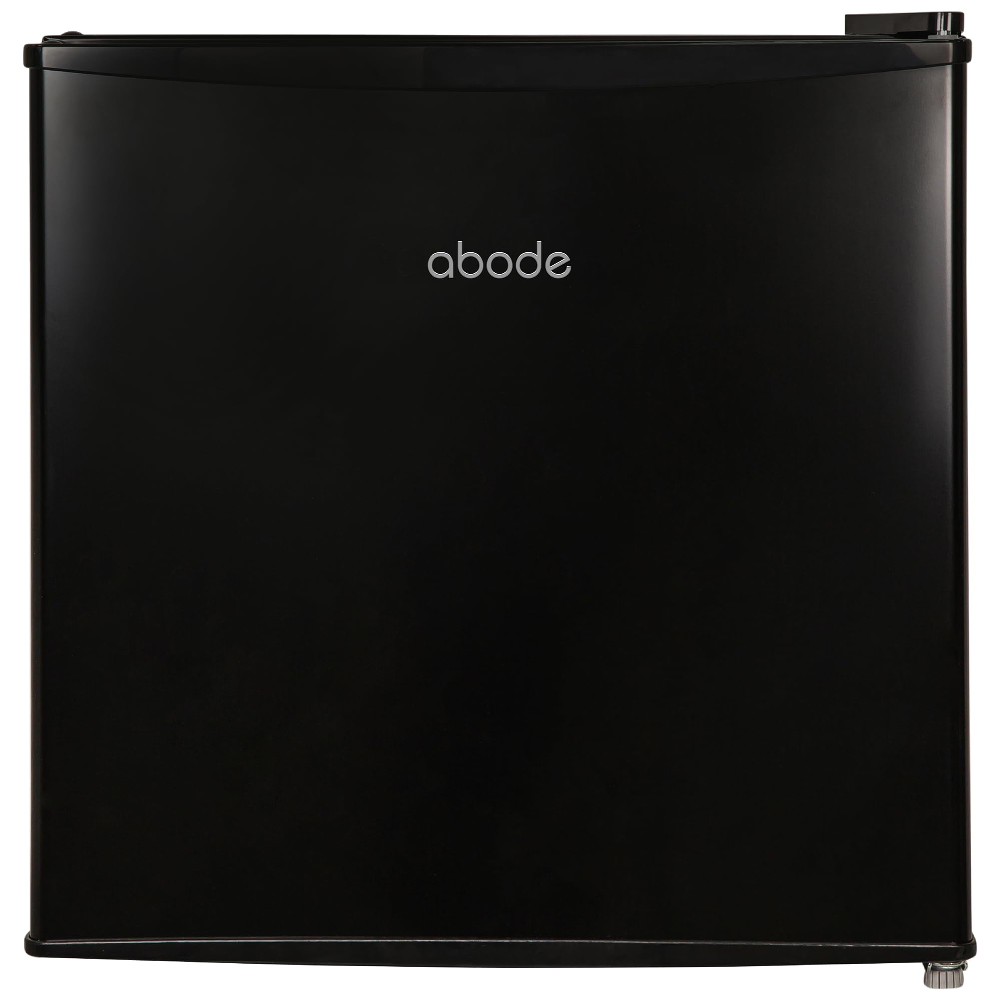 Abode Table Top Mini Fridge White Freestanding 43 Litre Capacity with Reversible Door & Ice Box, Adjustable Feet & 1 Wire Shelf ATTF0E1W (White)
