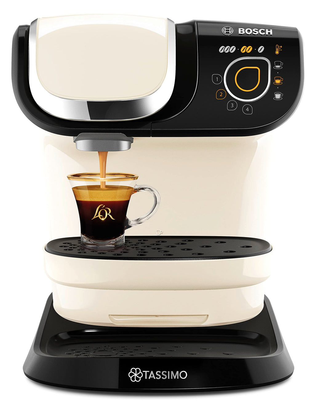 Tassimo by Bosch My Way 2 TAS6502GB Coffee Machine, 1500 Watt, 1.3 Litre - Black