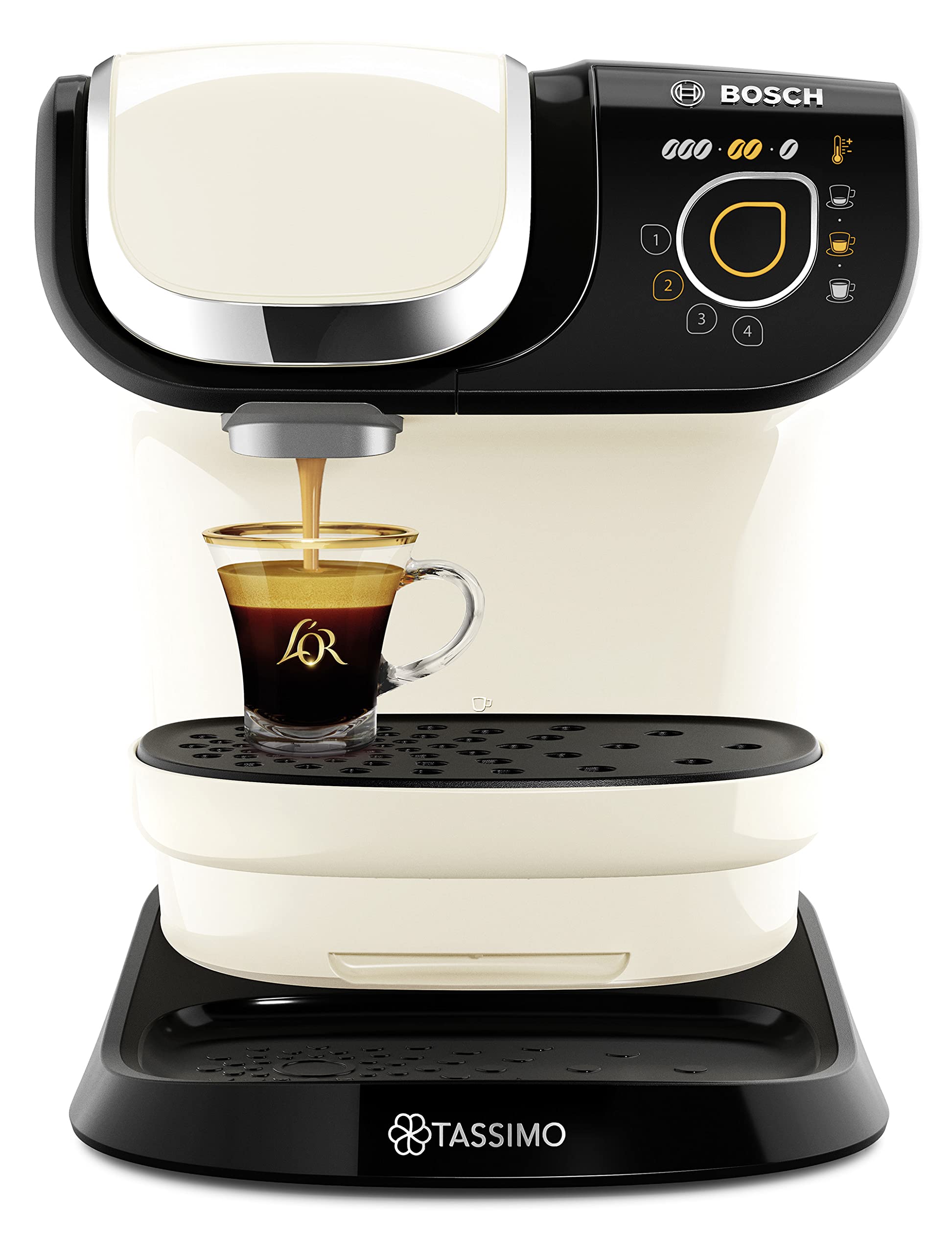 Tassimo by Bosch My Way 2 TAS6502GB Coffee Machine, 1500 Watt, 1.3 Litre - Black