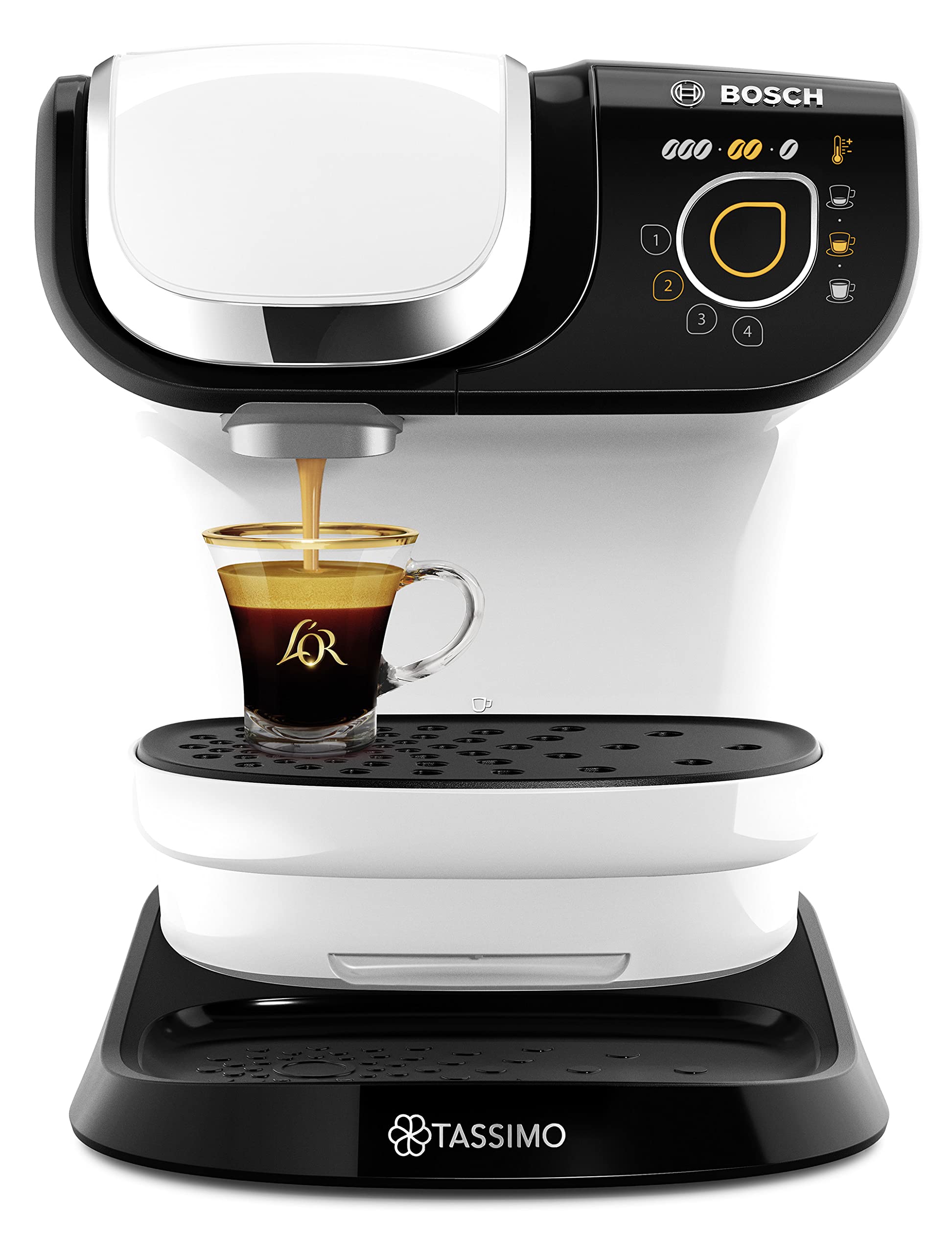 Tassimo by Bosch My Way 2 TAS6502GB Coffee Machine, 1500 Watt, 1.3 Litre - Black