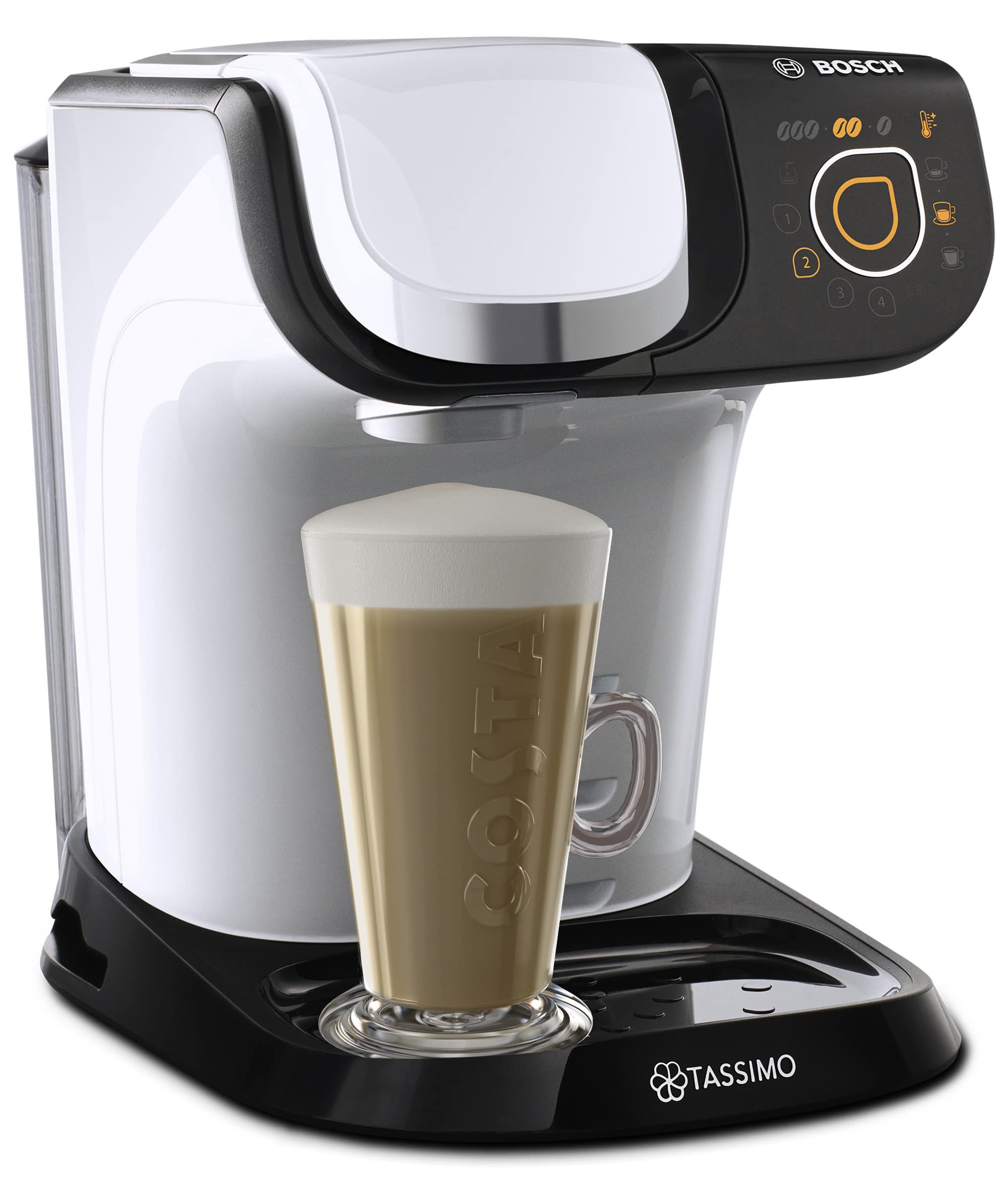Tassimo by Bosch My Way 2 TAS6502GB Coffee Machine, 1500 Watt, 1.3 Litre - Black