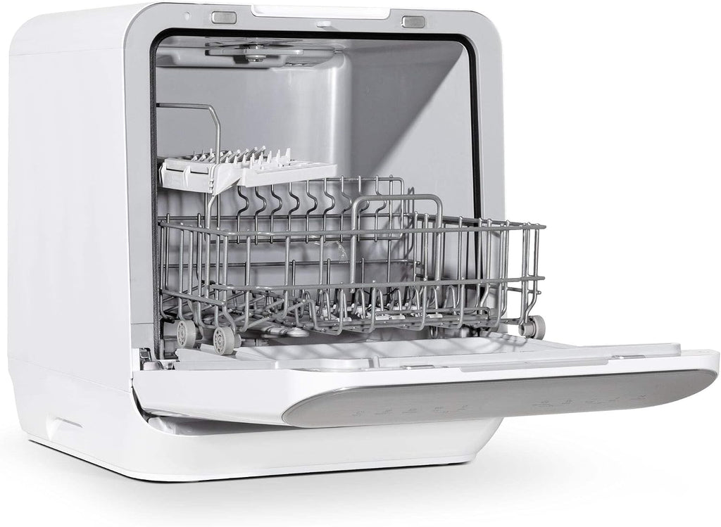 Baridi Mini Portable Tabletop 6L Dishwasher with 3 Place Settings, 7 Wash Functions - DH72