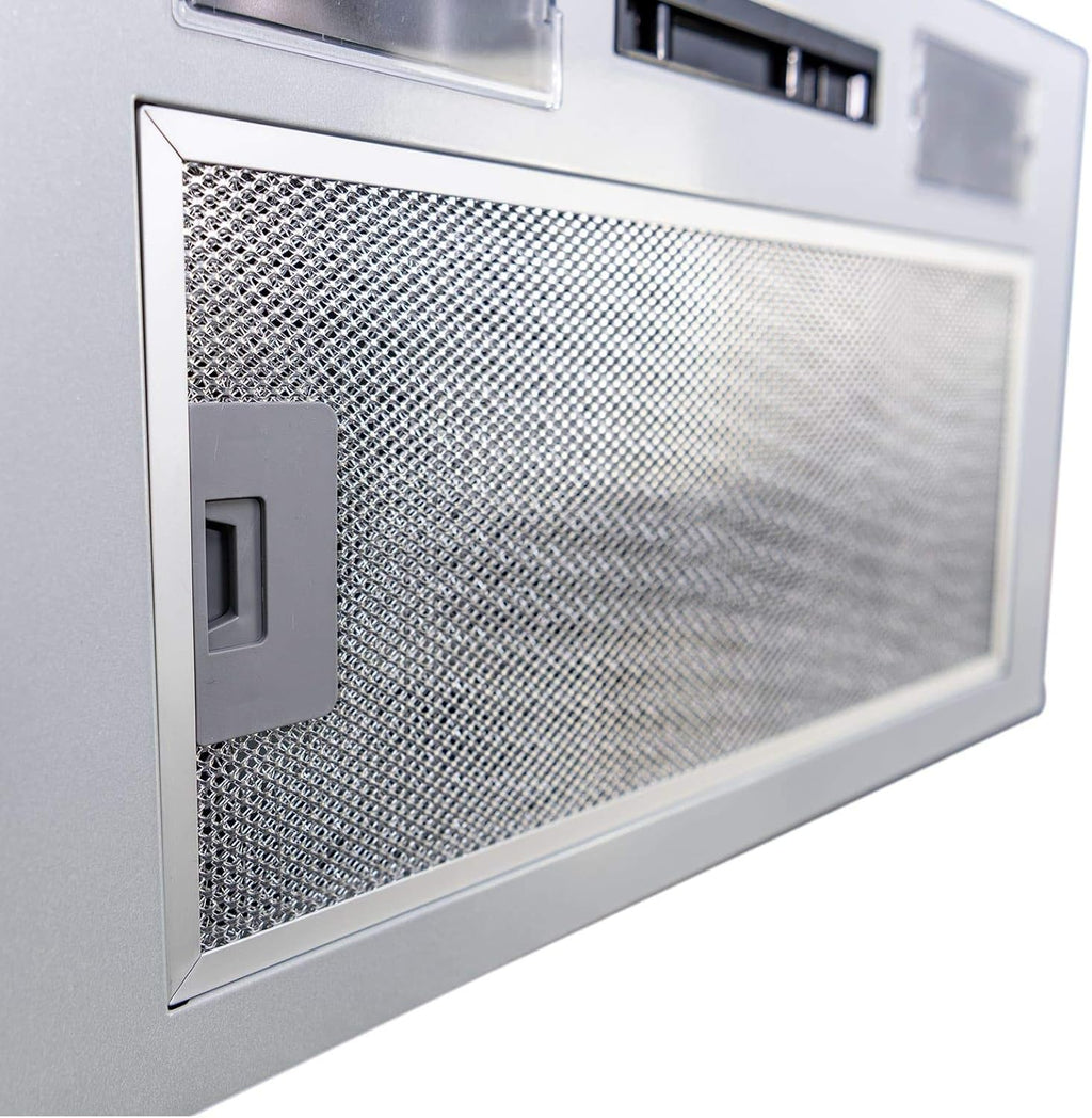 SIA UC52SI 52cm Built In Cupboard Canopy Cooker Hood Extractor Fan