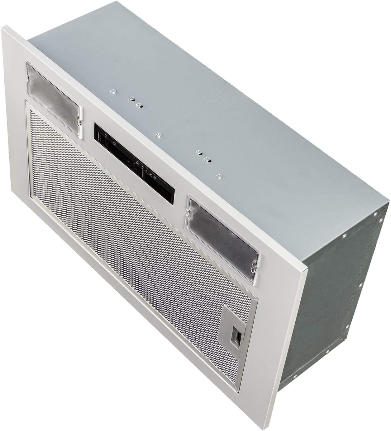 SIA UC52SI 52cm Built In Cupboard Canopy Cooker Hood Extractor Fan