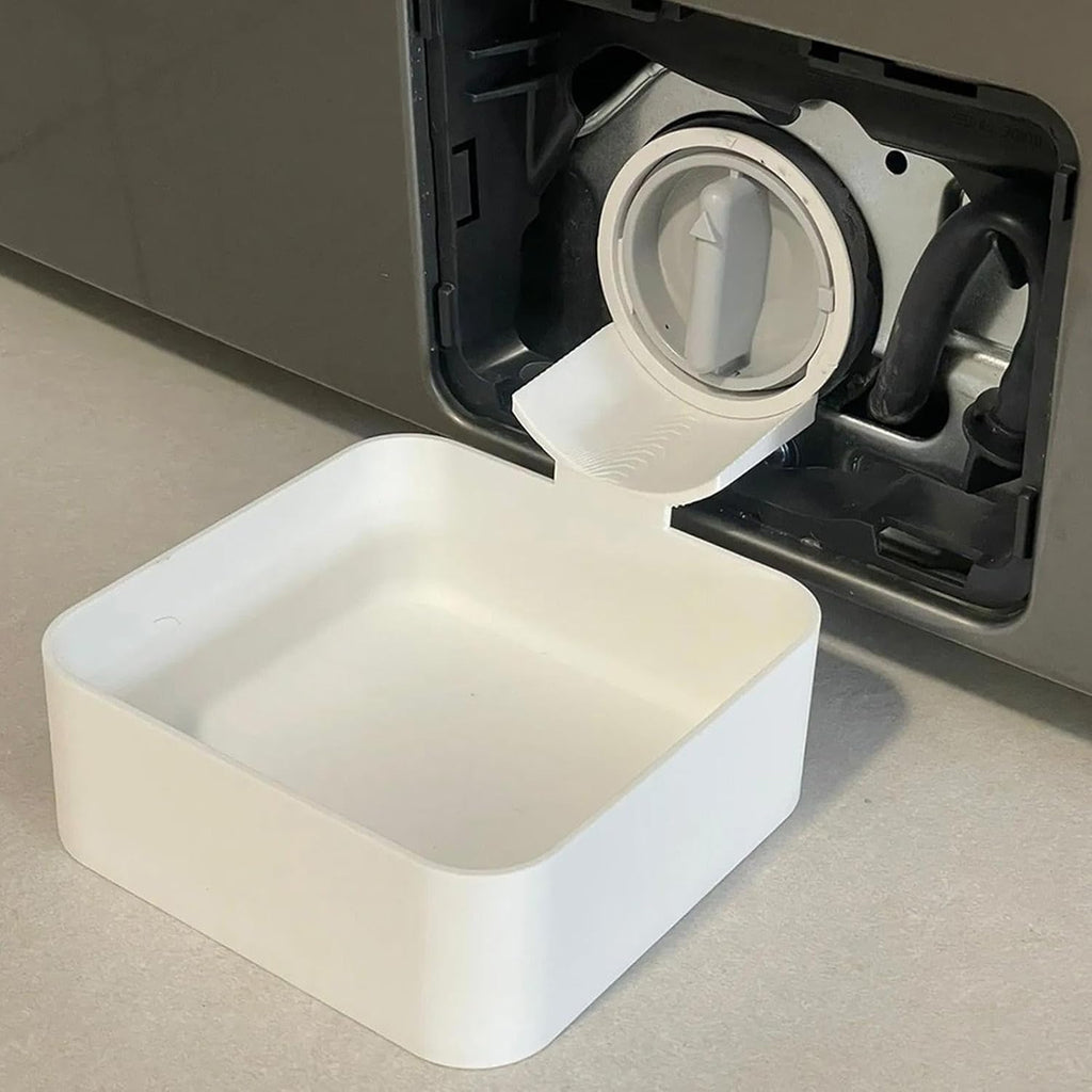Washer Drip Pan | Leak-Proof Tight Fit Easy Install | Washing Machine Drain Funnel | for Basement Apartment Mobile Home Garage Homeowners Landlords Residents