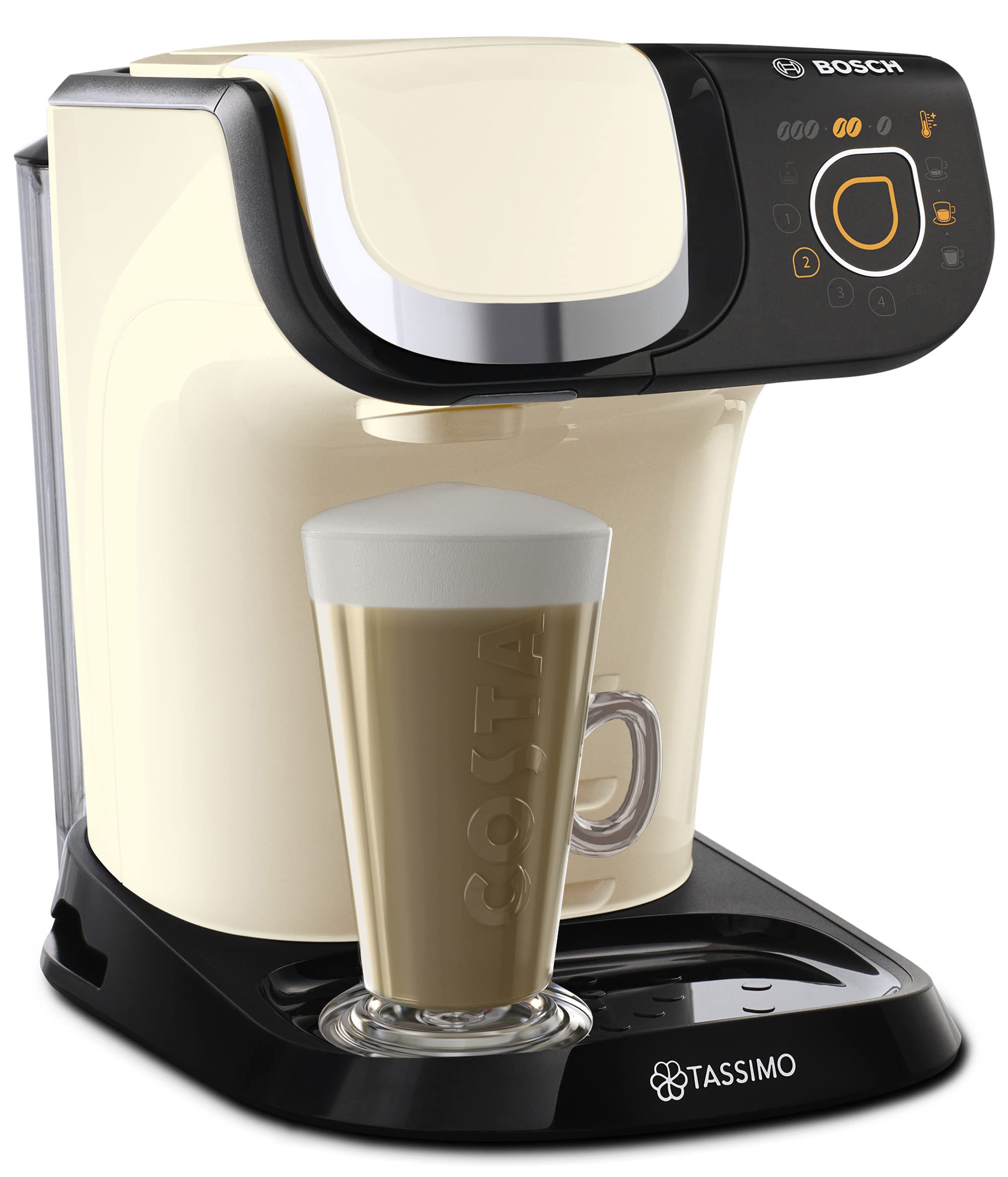 Tassimo by Bosch My Way 2 TAS6502GB Coffee Machine, 1500 Watt, 1.3 Litre - Black