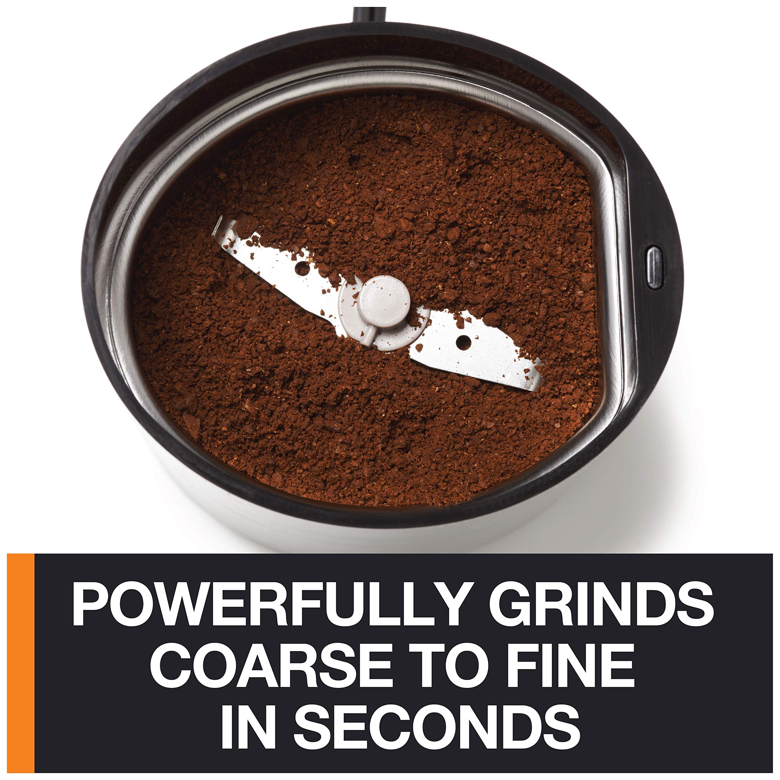 Krups Virtuoso+ Pump Espresso Machine – Compact Black Stainless-Steel Design, 15-Bar Pump for Rich Extraction, Auto Flow-Stop, 4-Button Interface & Steam Nozzle for Espresso & Cappuccino - XP444GG0